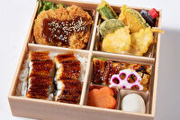 おもてなしの心 三心-味噌カツと季節の天麩羅の鰻重御膳