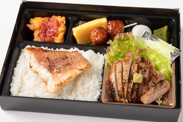 おもてなしの心 三心-特選ポークグリルと季節の魚の西京焼きご飯の贅沢御膳