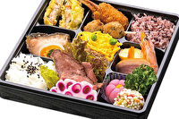 お弁当厨房 冨-【熨斗対応可】九重弁当 藍