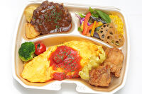 グリルGate-【熨斗対応可】Gateオムライス＆超粗びき手ごねハンバーグ＆唐揚げ