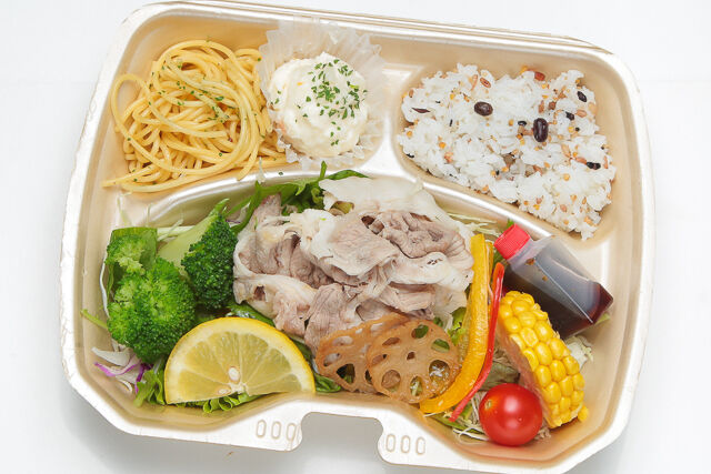 グリルGate-【熨斗対応可】ヘルシー和牛冷しゃぶ＆季節の8種サラダと一口ライス
