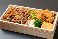 ふく亭 札幌店-和牛すき焼きとメンチカツ弁当