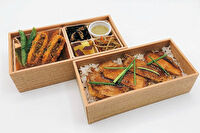 Kitchen Sakura Grill Labo-青柚子ソースで頂く国産豚重と黒毛和牛メンチカツ御膳