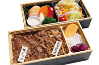 焼肉 松阪牛やまと-A5和牛焼きしゃぶ2種の二段弁当
