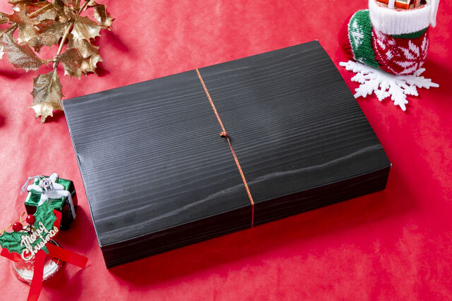 Trattori＠ 寿々゛喜-【クリスマス限定】若鶏のロースト ラタトゥイユソース エビフライ添え弁当