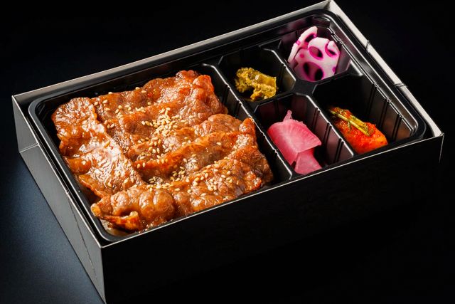 仙台牛一頭買い焼肉 明月苑-仙台牛上カルビ弁当