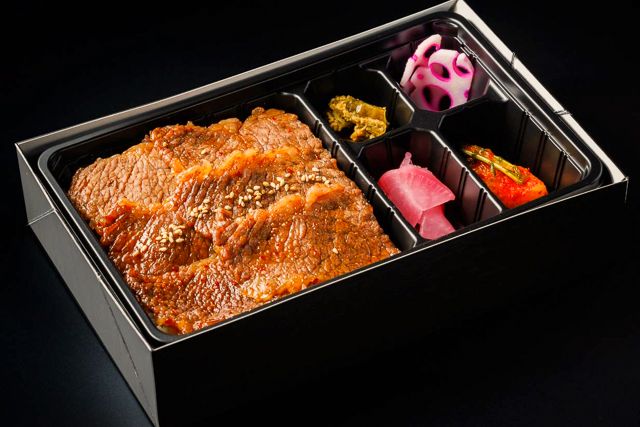 仙台牛一頭買い焼肉 明月苑-仙台牛カルビ弁当