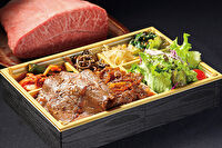 芝浦直送！A5ランク黒毛和牛弁当 シンラガーデン-【希少部位使用！】A5希少部位みすじ＆炭焼きカルビの焼肉弁当