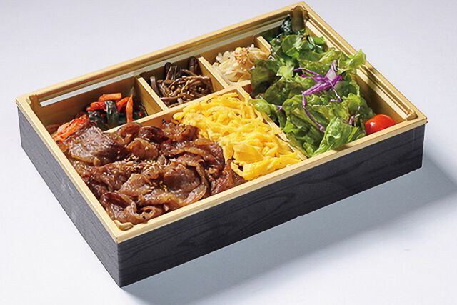 芝浦直送！A5ランク黒毛和牛弁当 シンラガーデン-【2月限定肉増量】A5和牛炭焼きカルビの焼肉弁当