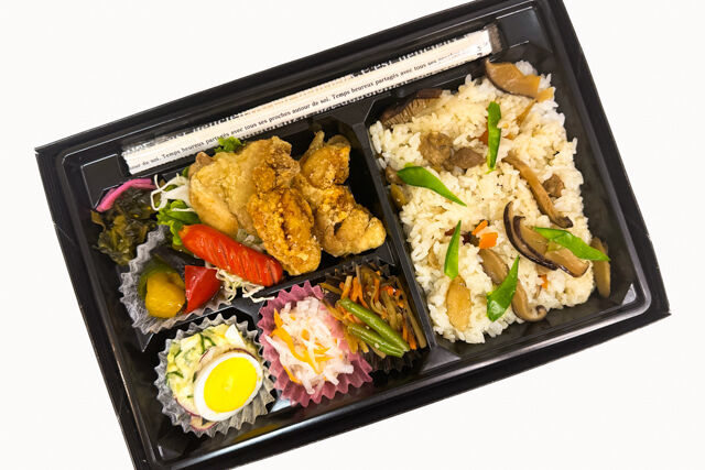 米が旨い！食べちゃう弁当