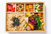 ベジ365-【バター醤油焼き】季節野菜と食べるお弁当