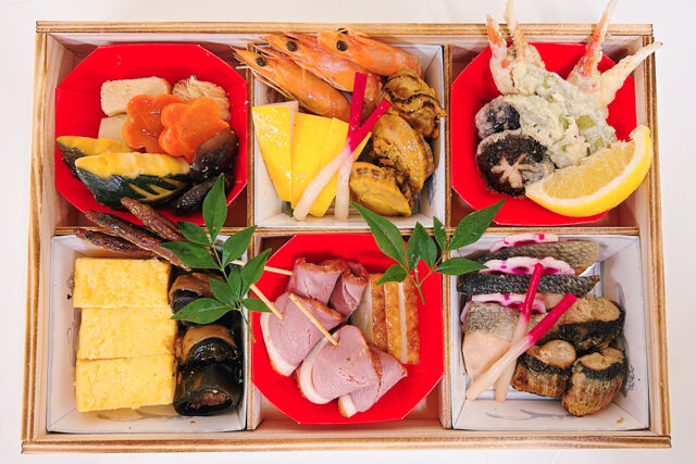 和食3点盛合せ～木箱～