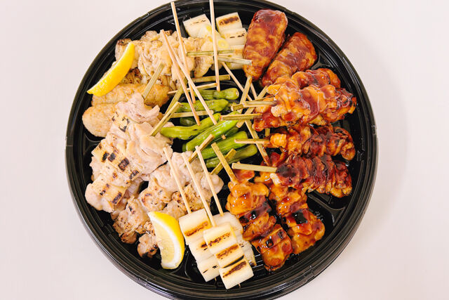 焼き鳥の盛合せ