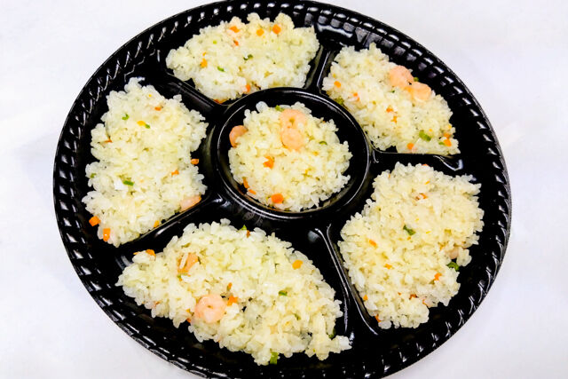 日本料理まるい（オードブル）-エビピラフ