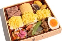 小江戸オハナ-小江戸九彩幕の内（ローストビーフ・牛すき焼き）