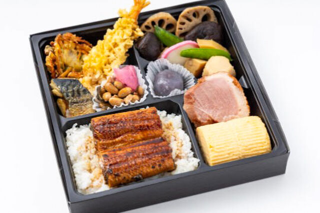【川越割烹御膳】うな重と天麩羅