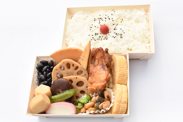 【川越藩二段弁当】若鶏もも焼き