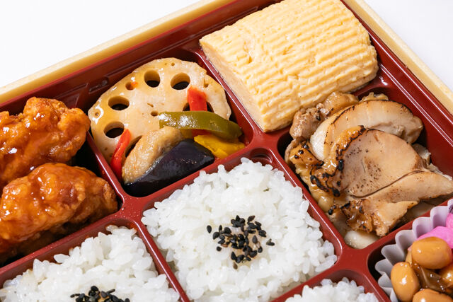 小江戸オハナ-【小江戸幕の内弁当】鶏づくし