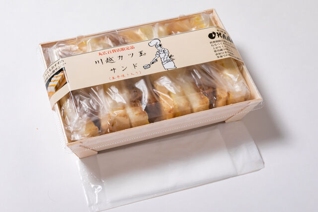 小江戸オハナ-三元豚カツ玉サンド（6カット入り）