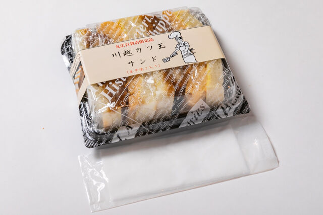 小江戸オハナ-三元豚カツ玉サンド（4 カット入り）