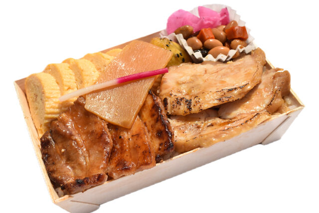 小江戸オハナ-小江戸鶏照り焼き 豚みそ弁当