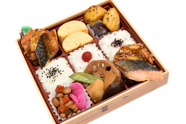 小江戸オハナ-小江戸幕の内弁当（魚づくし・白飯）