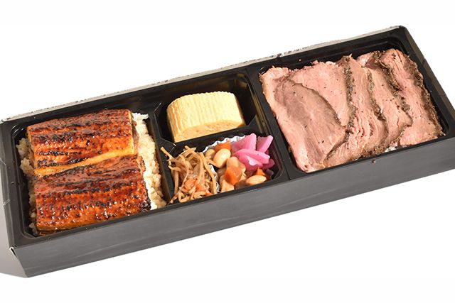 小江戸オハナ-KAWAGOE 彩り二色御膳～ローストビーフ重・うなぎ重～