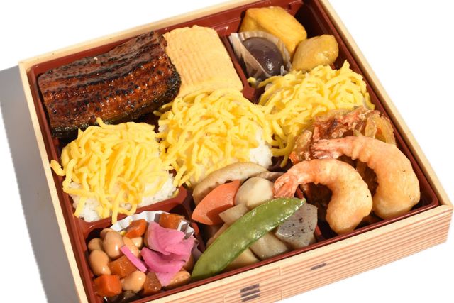 小江戸オハナ-小江戸九彩幕の内（うなぎ・海老天）