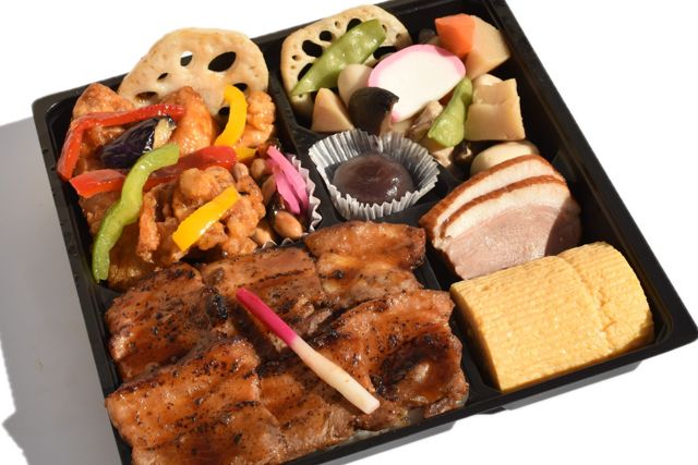 小江戸オハナ-【川越 割烹御膳】彩り黒酢唐揚げと秩父豚みそ重