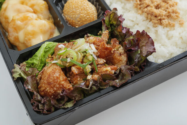 中華ダイニングume咲-油淋鶏×海老マヨ まんぷく中華弁当