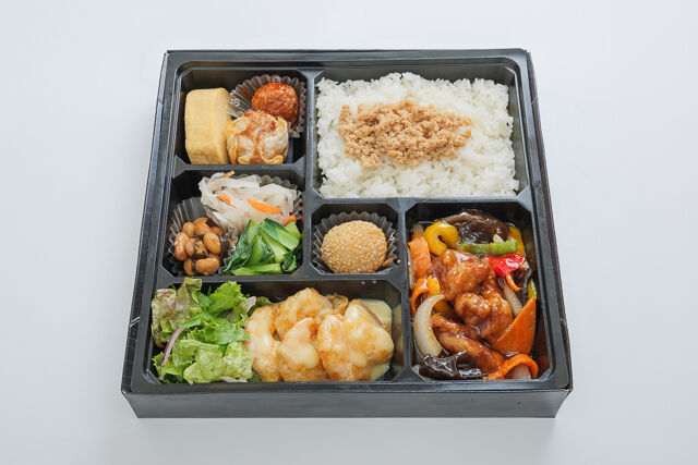 中華ダイニングume咲-酢豚×海老マヨ まんぷく中華弁当