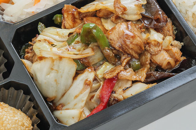 中華ダイニングume咲-回鍋肉 中華幕の内弁当