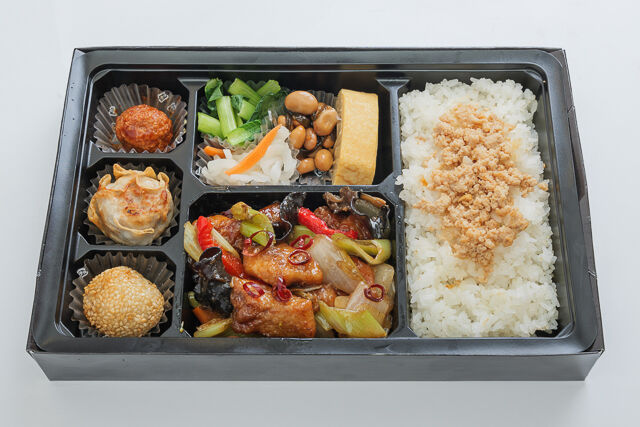 鶏肉の四川風ピリ辛炒め 中華幕の内弁当