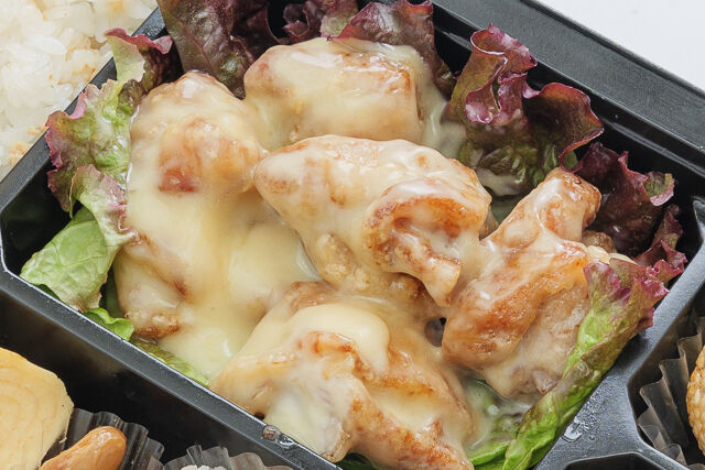 中華ダイニングume咲-鶏のマヨネーズソース 中華幕の内弁当