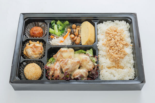 鶏のマヨネーズソース 中華幕の内弁当
