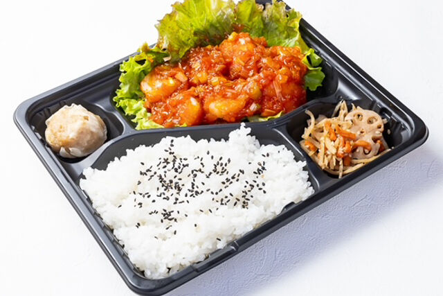 WAGYU STAND-エビチリ弁当