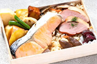 やま半-お手軽弁当 鮭塩焼き