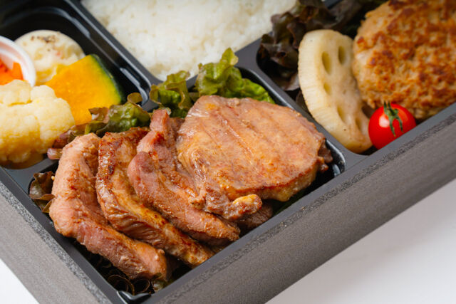 たんや十兵衛-【特上】牛たん・和牛入りハンバーグ弁当