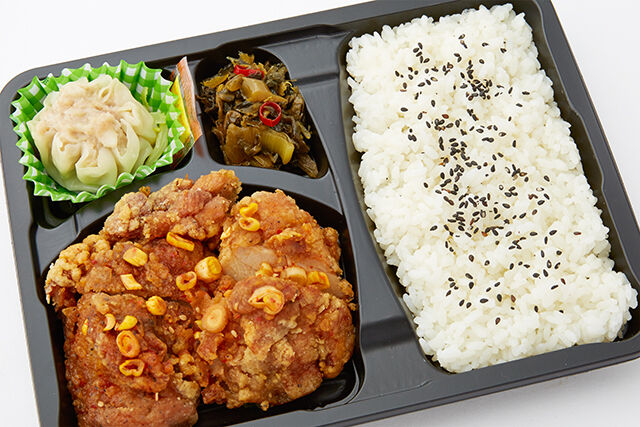 青山一品-油淋鶏とシュウマイ弁当