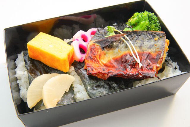 海苔弁あかね-ノルウェー産鯖西京焼き海苔弁当