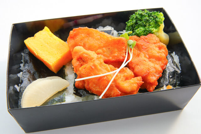 海苔弁あかね-田舎風鶏唐揚げ海苔弁当