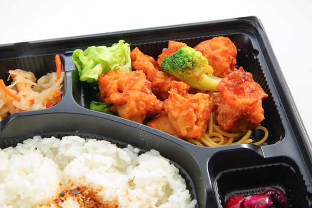 弁当工房あかね堂-鶏からユーリンチー弁当
