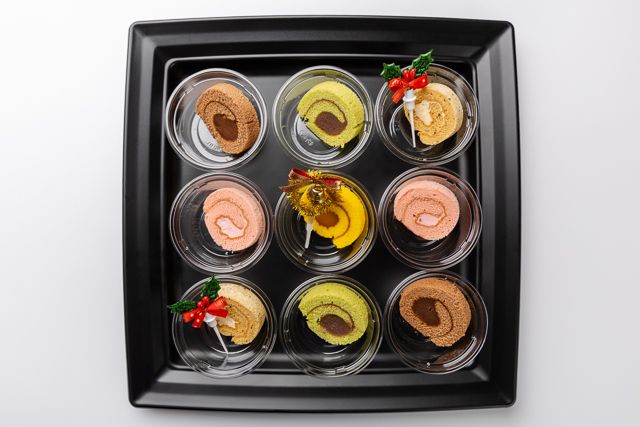 彩りロールケーキ