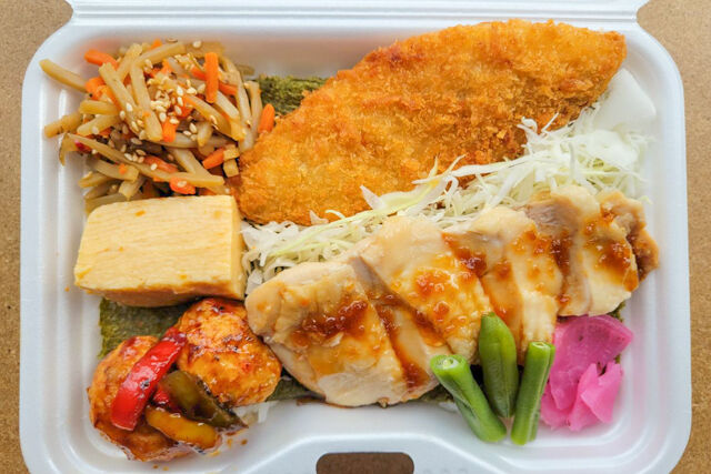 横濱養鶏箱-養鶏海苔弁 地鶏のおろしポン酢