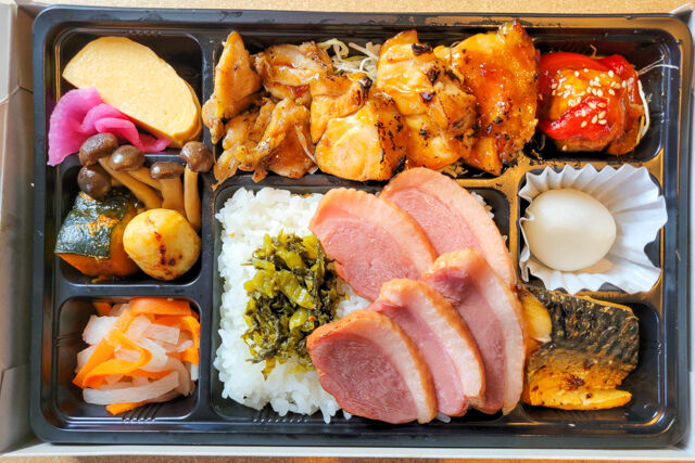 横濱養鶏箱-養鶏幕ノ内箱（上）鴨ロースト