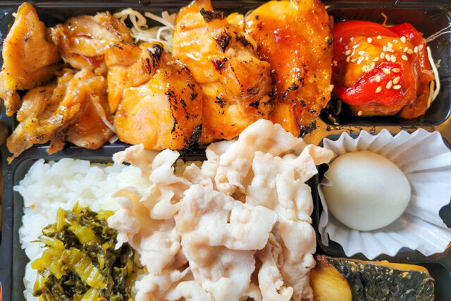 横濱養鶏箱-養鶏幕ノ内箱（上）三元豚しゃぶ