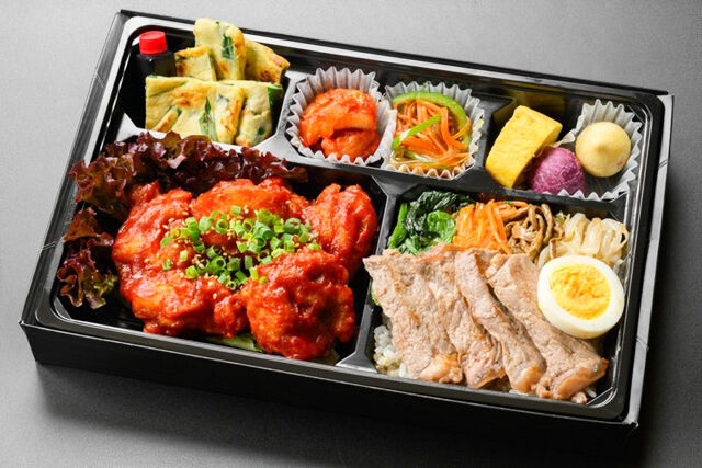 激熱 総本店-ステーキビビンバ弁当