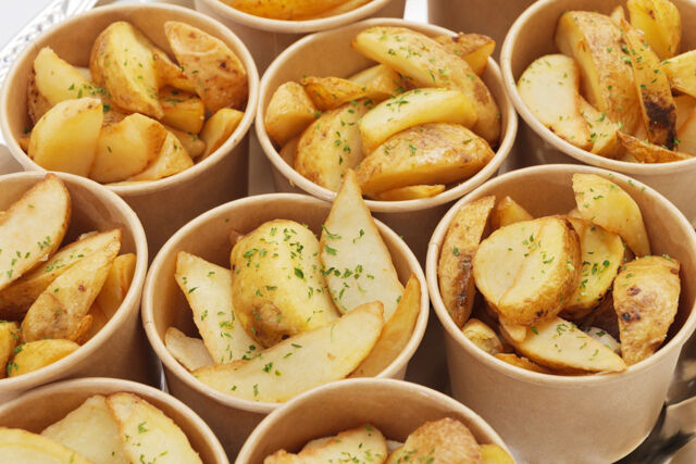 【温まる】皮付きポテトフライ