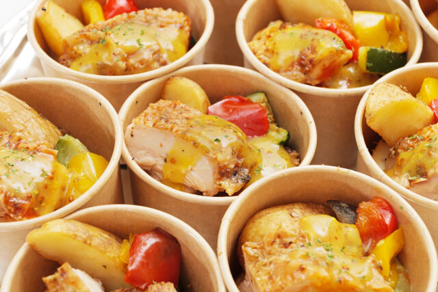 【温まる】鶏もも肉のハーブグリル〜彩り野菜添え〜