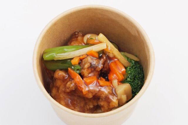 【温まる】豚肉と中華野菜の甘酢あんかけ